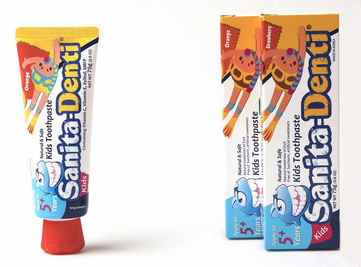 Sanita denti Kids Toothpaste for 5_yrs kids
